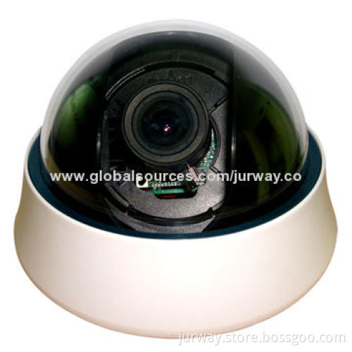 600TVL Dome CCTV Camera with Plastic Housing, 12V DC Power Supply, Auto White Balance